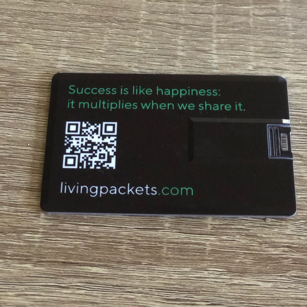 USB wallet cards
